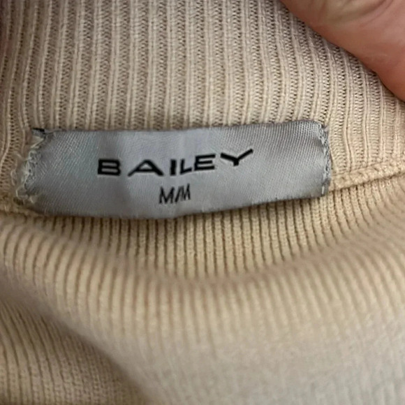 BRIAN BAILEY A-Line Knit Skirt Cotton, Size M - Picture 5 of 7